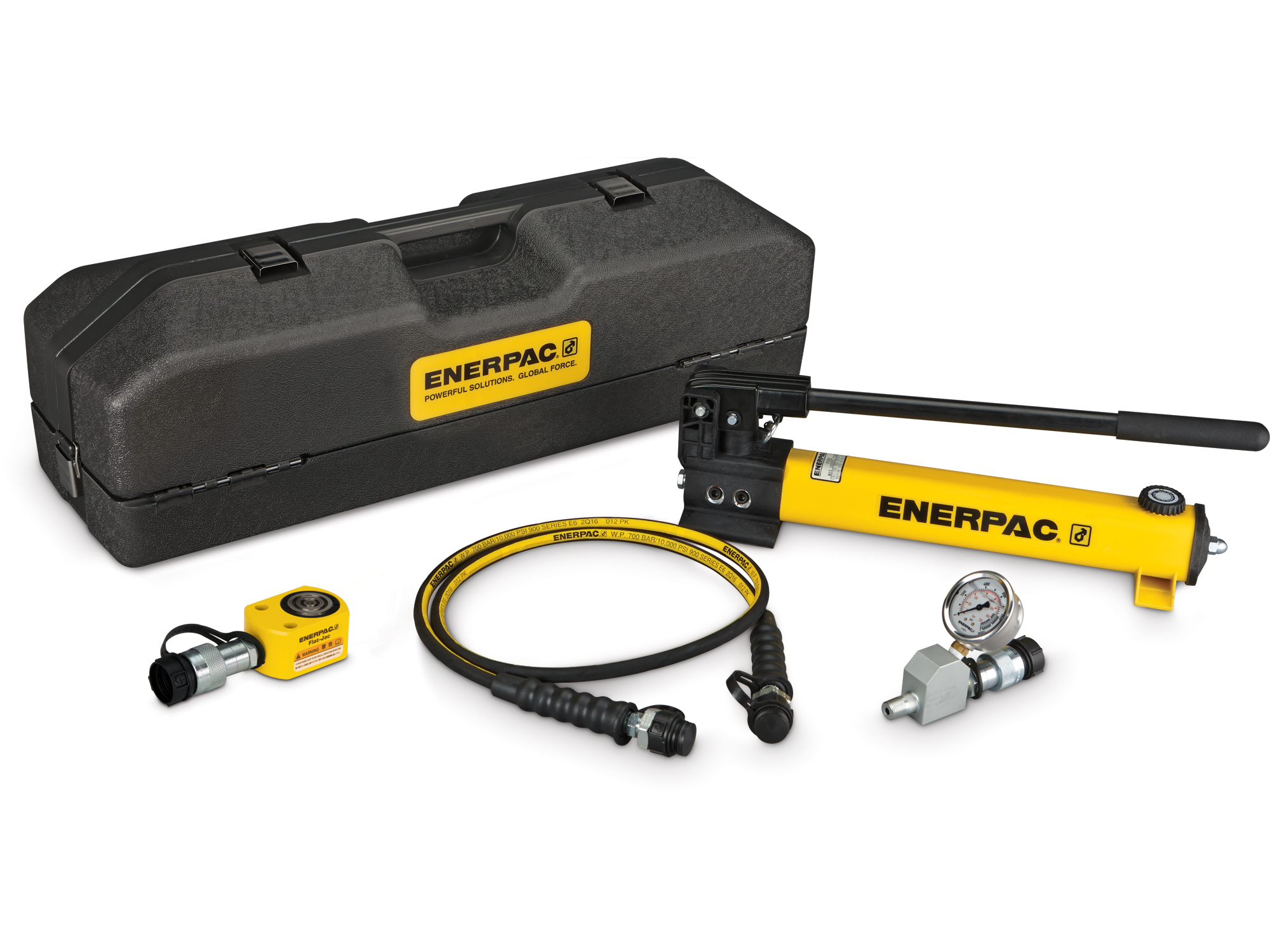 Enerpac SCR-102XA Cylinder and Pump Set with RC102 Cylinder and XA11 Air Pump 